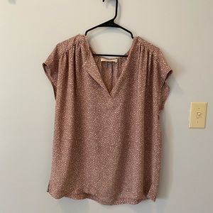 Loft Pink Blouse